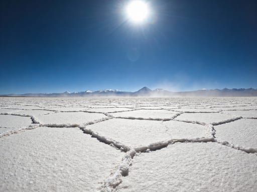 Atacama Desert Salt Flat