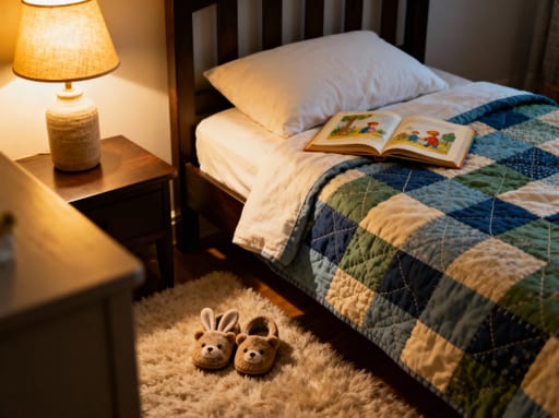 Cozy Bedtime Story Scene