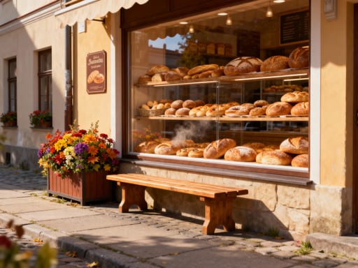 Polish Bakery on Quiet Street