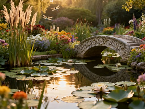 Botanical Garden Lily Pond