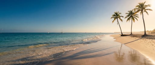 Golden Beach Turquoise Sea