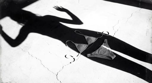 High Contrast Shadow and Bikini