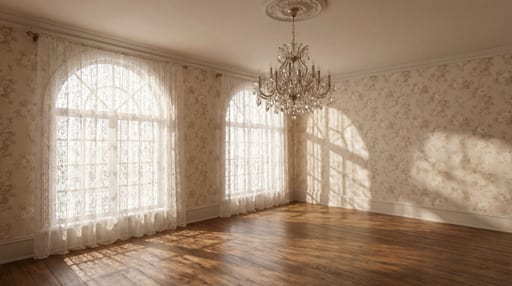 Luxurious Victorian Boudoir Morning Light