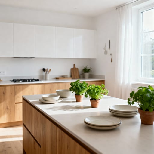 Minimalist Scandinavian Style Kitchen