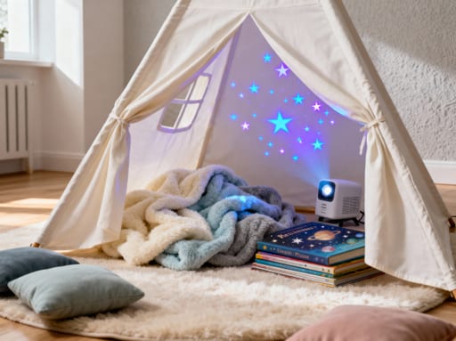 Starry Play Tent Interior