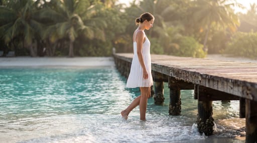 Wooden Pier Turquoise Lagoon