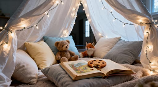 Whimsical Blanket Fort Haven