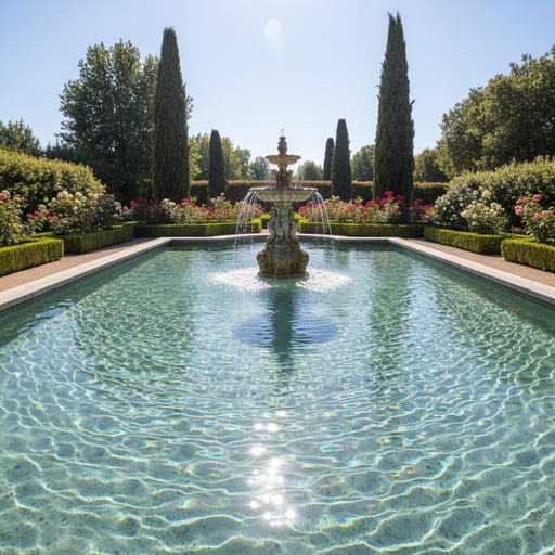 Elegant Pool Classical Garden Sun