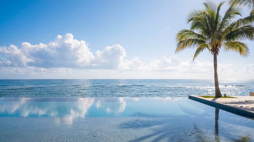 Infinity Pool Ocean Horizon View