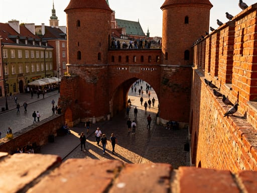 Warsaw Barbican Historic City Walls