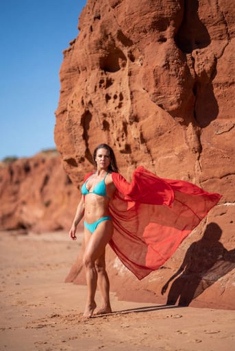 Red Rock Beach Fashion Shoot