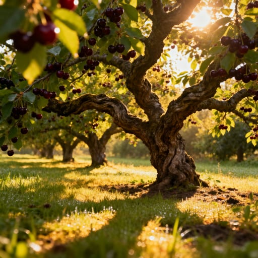 Cherry Orchard Summer Abundance