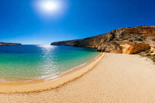 Maltese Bay Coastal Panorama