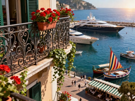 Italian Marina Balcony View