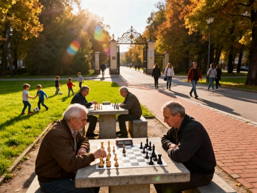 Polish Park Chess Players