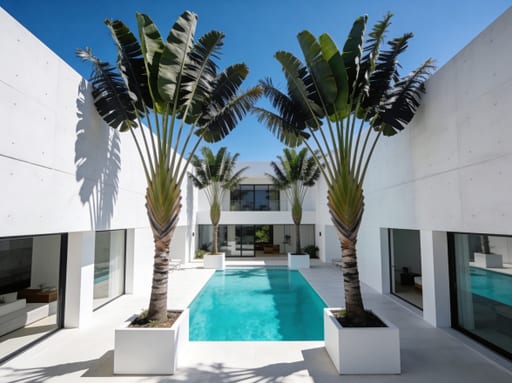 Luxury Villa Poolside Terrace
