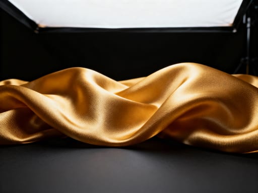 Golden Silk on Black