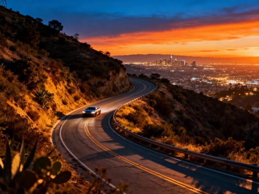 Hollywood Hills Sunset Drive